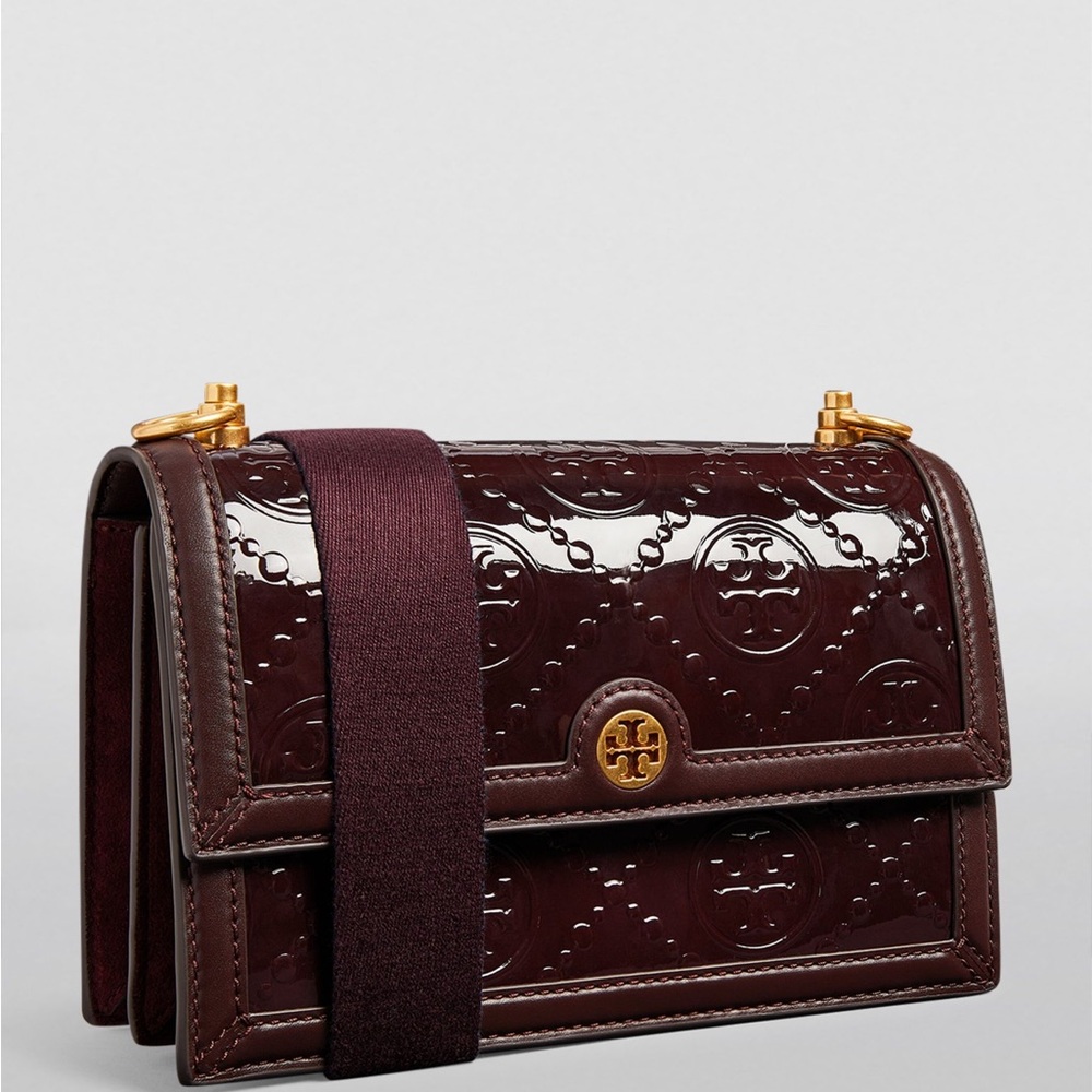 Tory Burch T Monogram Embossed Shoulder Purse 🔥